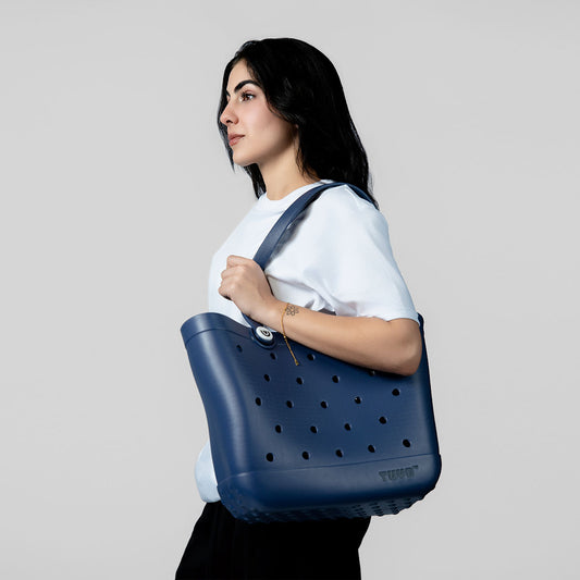 Unisex Rubber Tote Bag | TUYO
